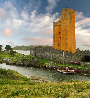 A castle in Cork, Ireland.