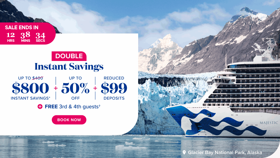 Double Instant Savings. Up to $800 Instant Savings + Up to 50% off + Reduced $99 Deposits + FREE 3rd & 4th guests. Book now.
