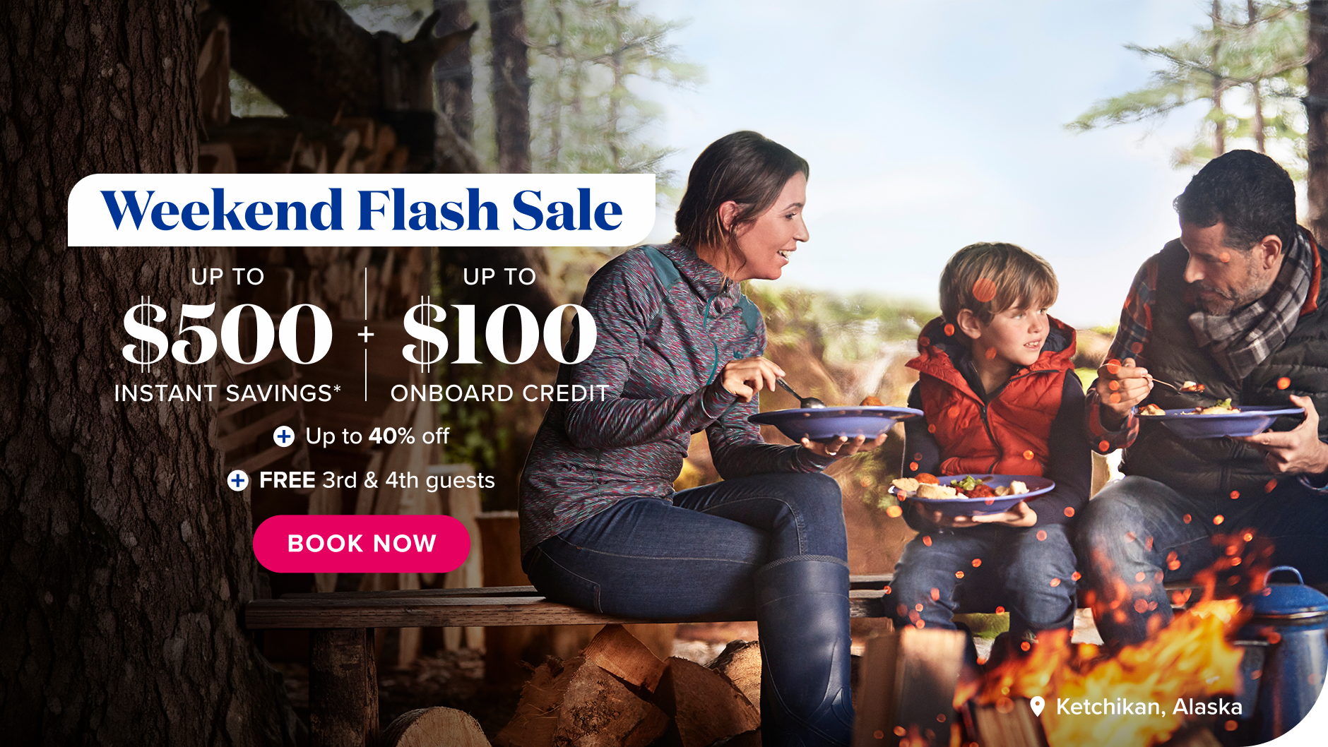 Insider Deals up to $2000 instant savings*, plus up to $300 onboard credit, plus $99 deposits. Book now.