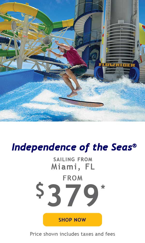 INDEPENDENCE OF THE SEAS