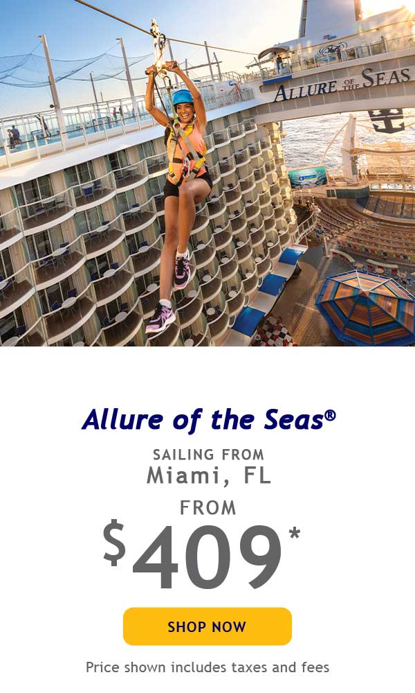 ALLURE OF THE SEAS