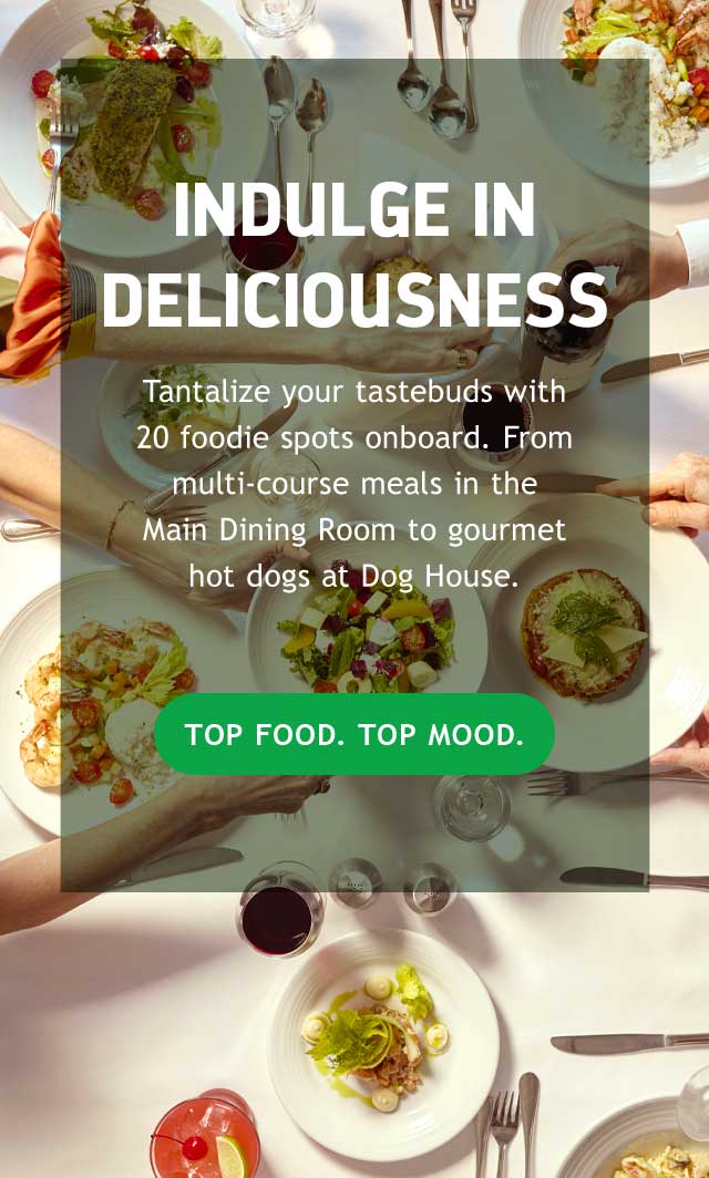 TOP FOOD. TOP MOOD.