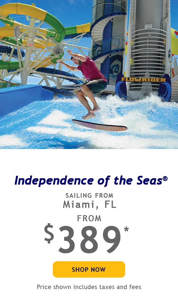 INDEPENDENCE OF THE SEAS