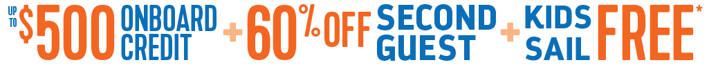 UP TO $500 ONBOARD CREDIT + 60% OFF + KSF