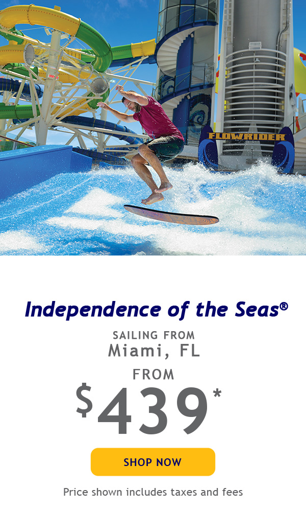 INDEPENDENCE OF THE SEAS
