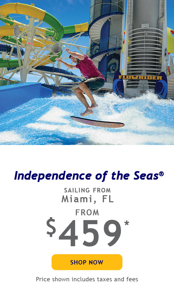 INDEPENDENCE OF THE SEAS
