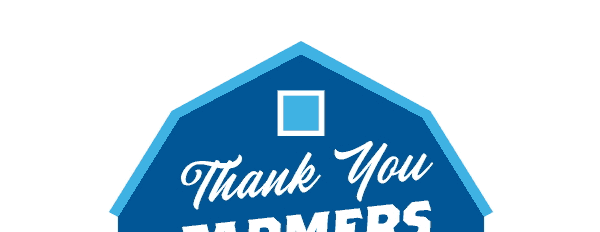THANK YOU FARMERS