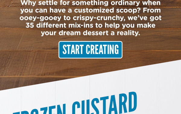 START CREATING YOUR PERFECT DESSERT HERE