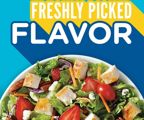 Freshly picked flavor