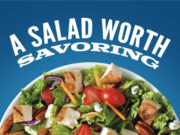 A SALAD WORTH SAVORING.