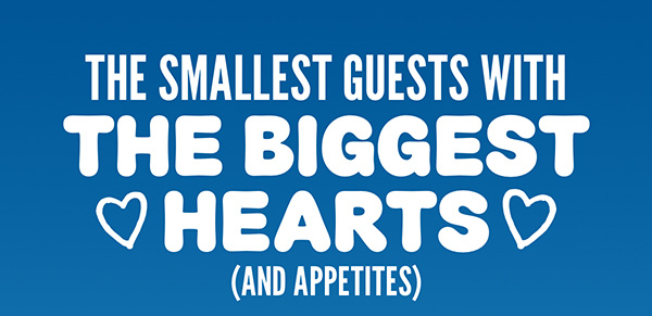 The smallest guests with the biggest hearts (and appetites). Here's to the ones who make every treat feel like a celebration!