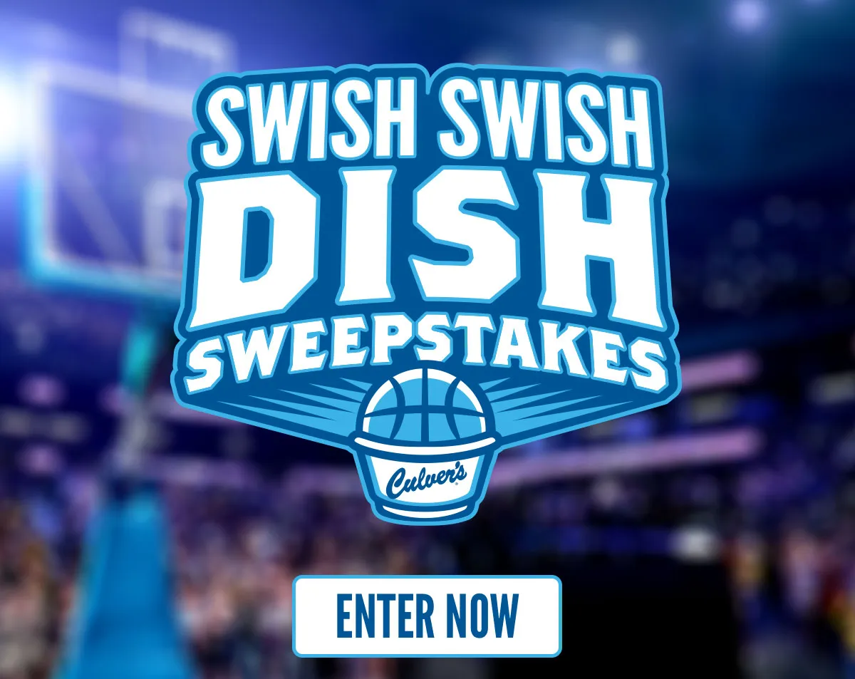 Swish Swish Dish Sweepstakes. Enter now.