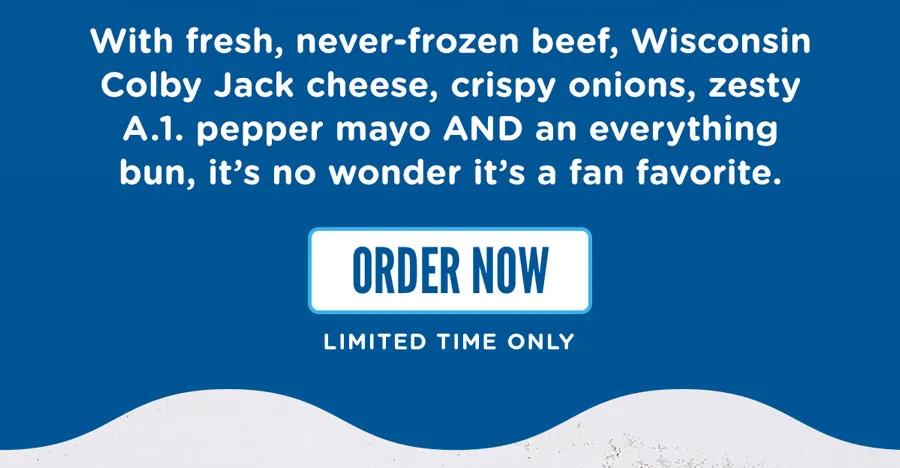 Order now! Limited time only.