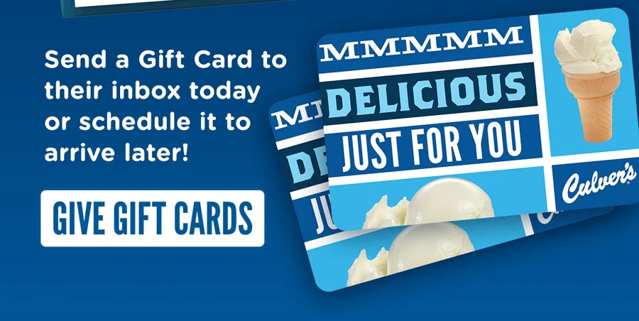 Send a gift card to their inbox today or schedule it to arrive later! Give gift cards.