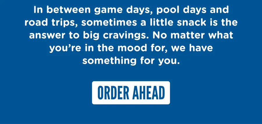 Order ahead!