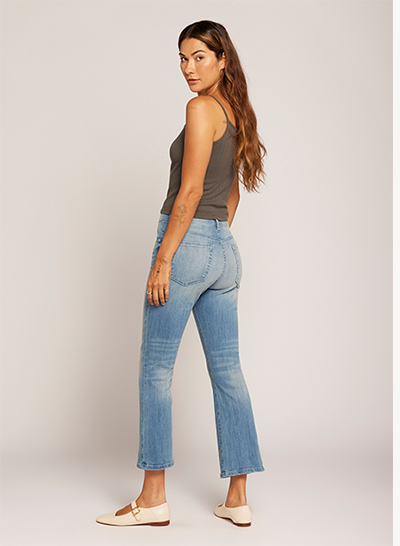 THE BOULEVARD BOOTCUT JEAN