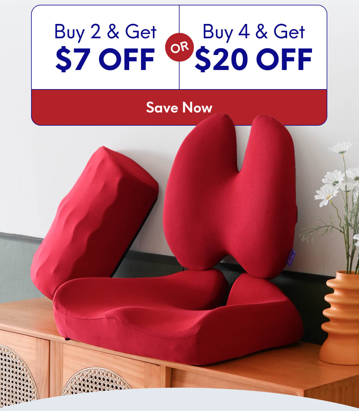 Buy 2, Get $7 Off Or Buy 4, Get $20 Off | [Save Now]
