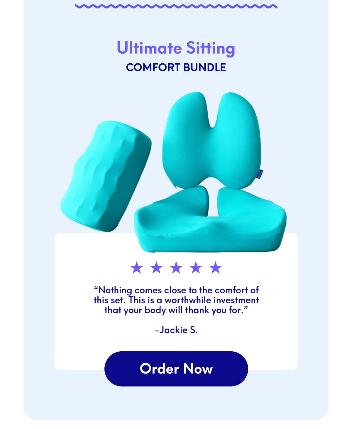 Ultimate Sitting Comfort Bundle | Order Now
