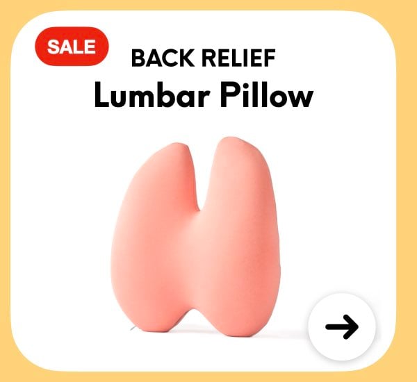 Lumbar Pillow Coral