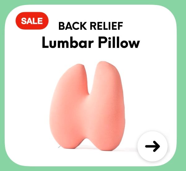 Lumbar Pillow Coral