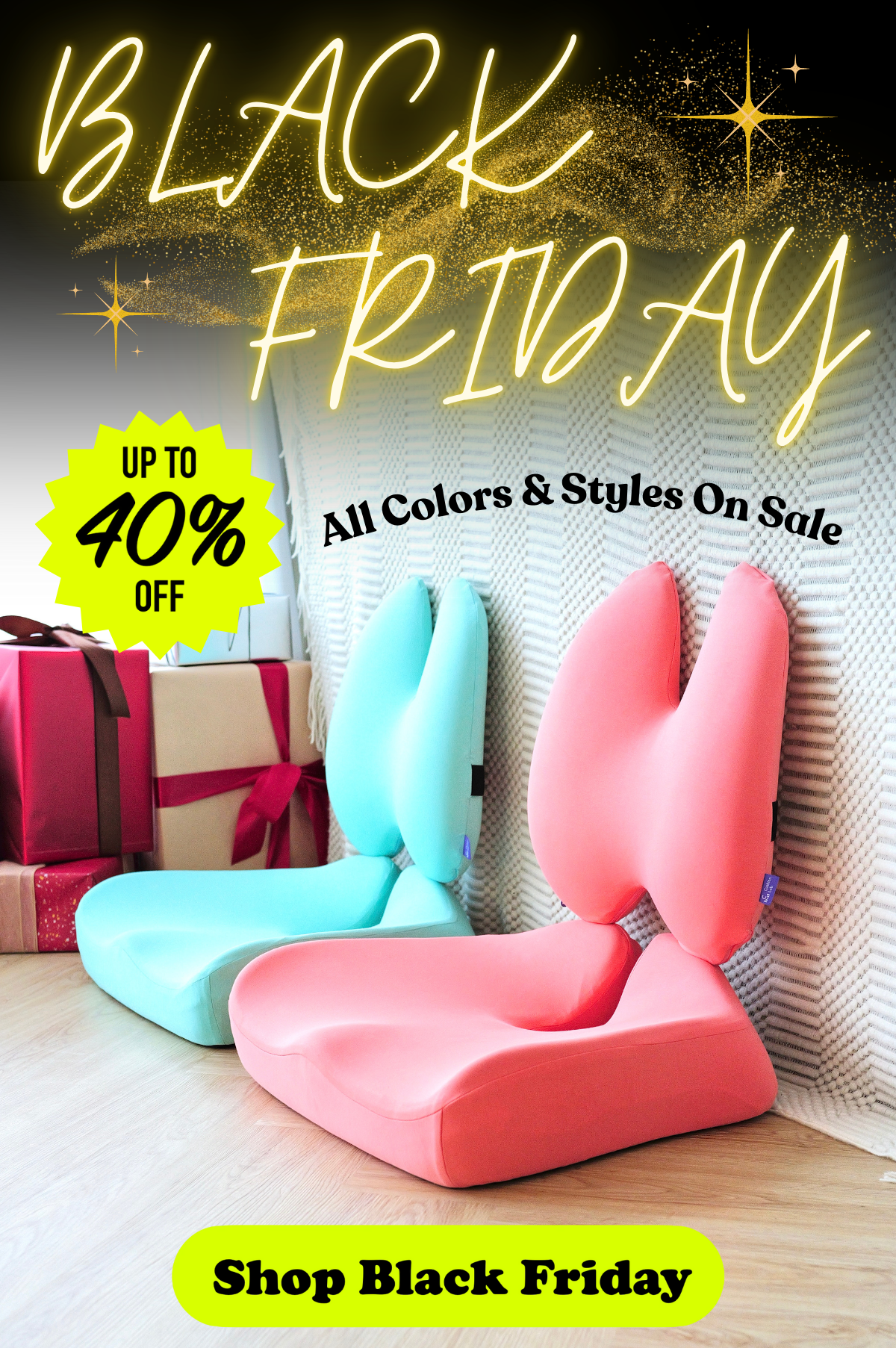 Seat Cushion Coral