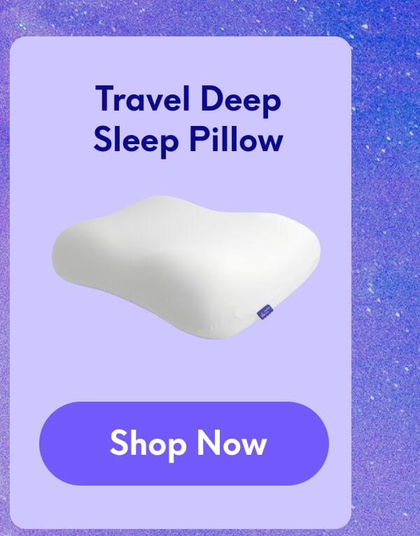 Travel Deep Sleep Pillow | [SHOP NOW]