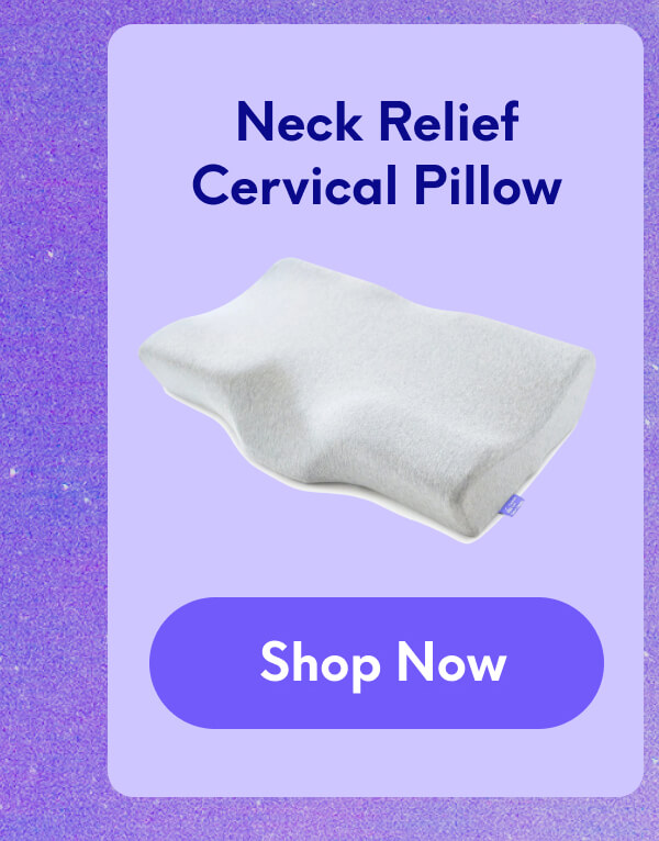 Neck Relief Cervical Pillow | [SHOP NOW]