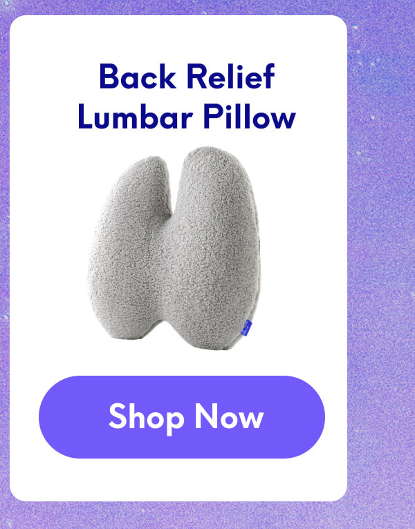 Back Relief Lumbar Pillow | [SHOP NOW]