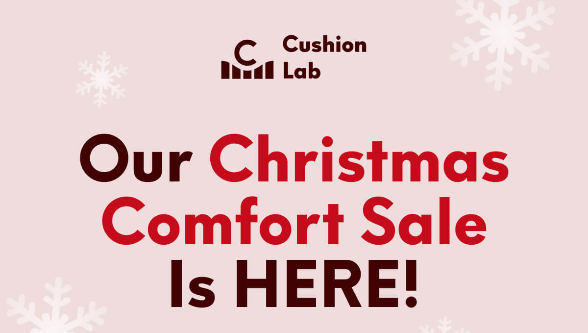 Cushion Lab | Our Christmas Comfort Sale is HERE!