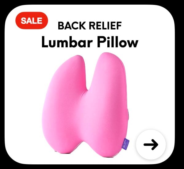 Lumbar Pillow Purple