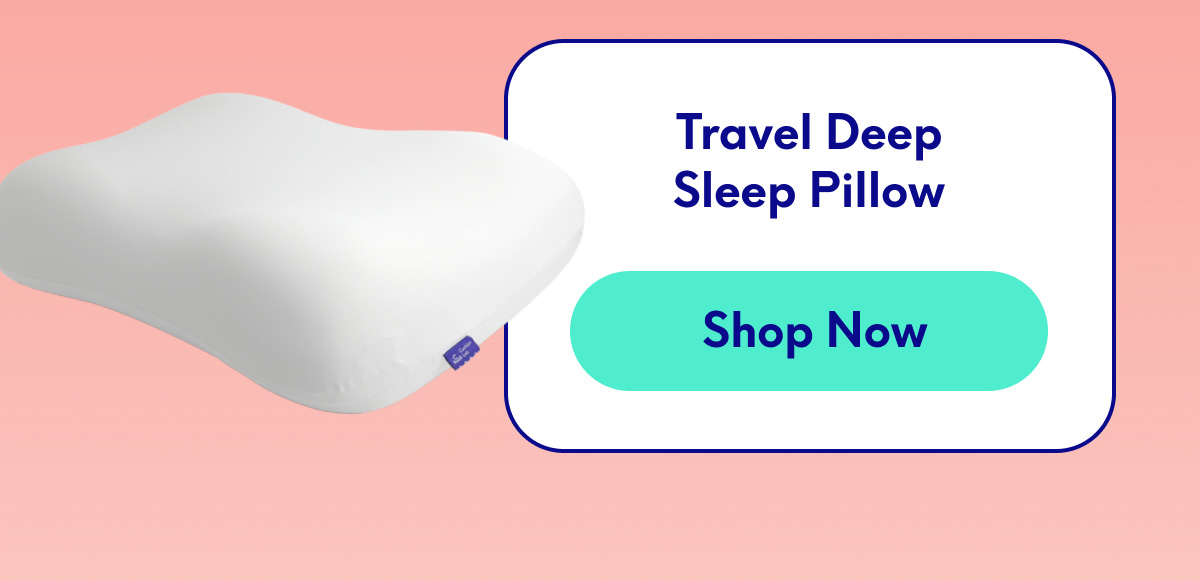 Travel Deep Sleep Pillow | [SHOP NOW]