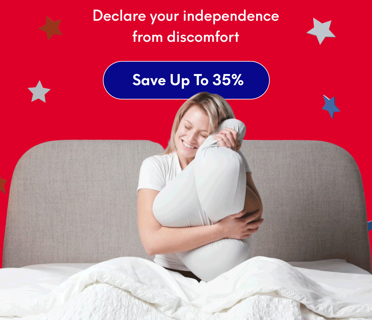 Declare your independence from discomfort | [SAVE UP TO 35%]