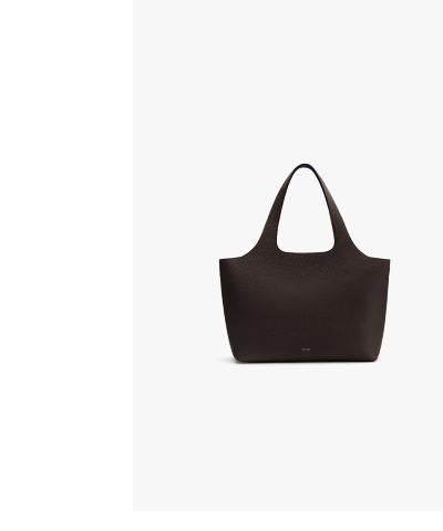 System Zipper Tote 13-Inch Mocha