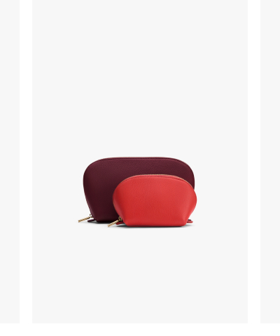 Travel Case Set Cherry/ Red