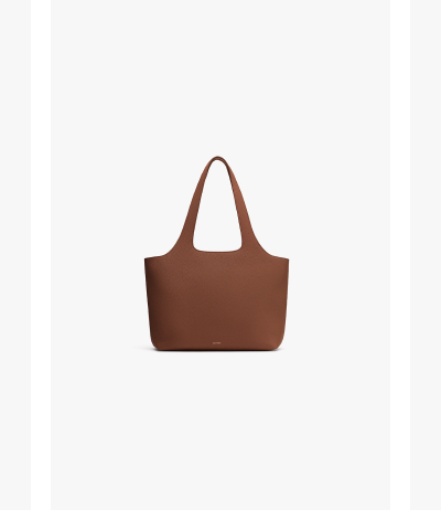 System Zipper Tote 13-Inch Dark Chestnut