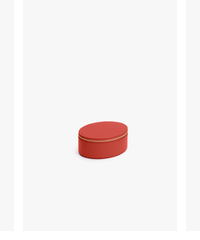 Large Jewelry Case Dark Coral