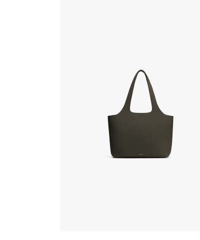 System Zipper Tote 16-Inch Dark Olive