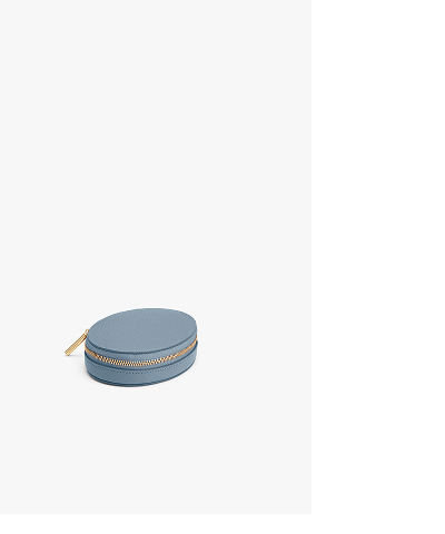 Travel Jewelry Case Azure