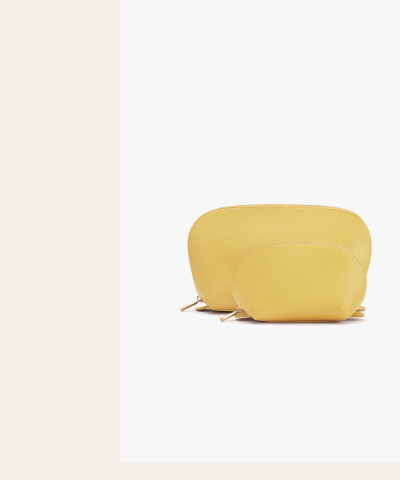 Travel Case Set Butter