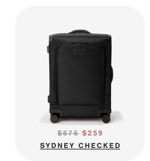 Shop Sydney Checked Luggage.