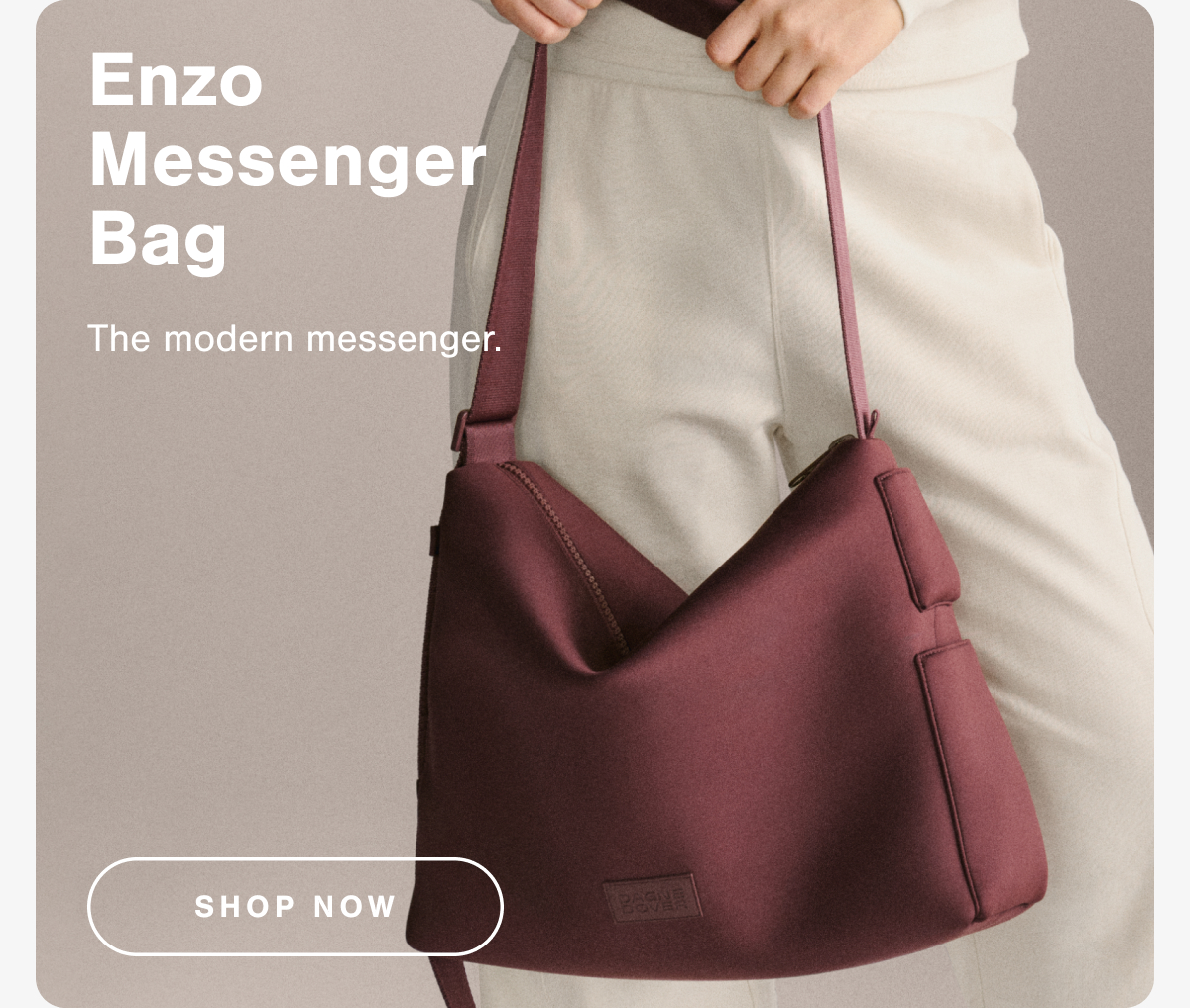 Enzo Messenger Bag.