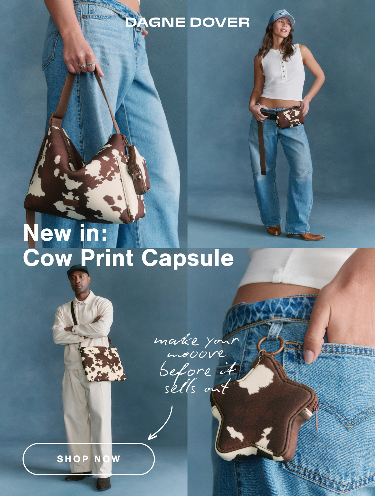 New In: Cow Print Capsule