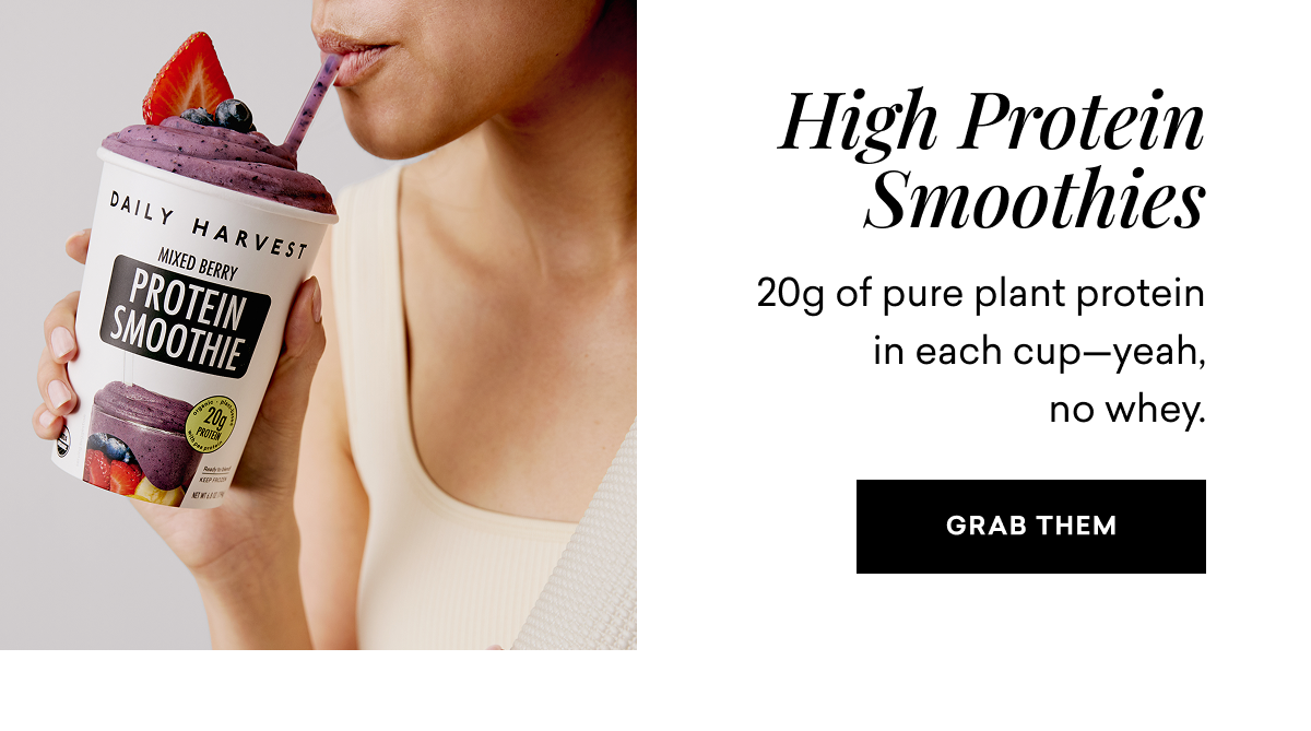 High Protein Smoothies
