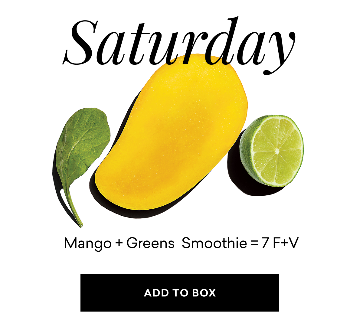 Mango + greens