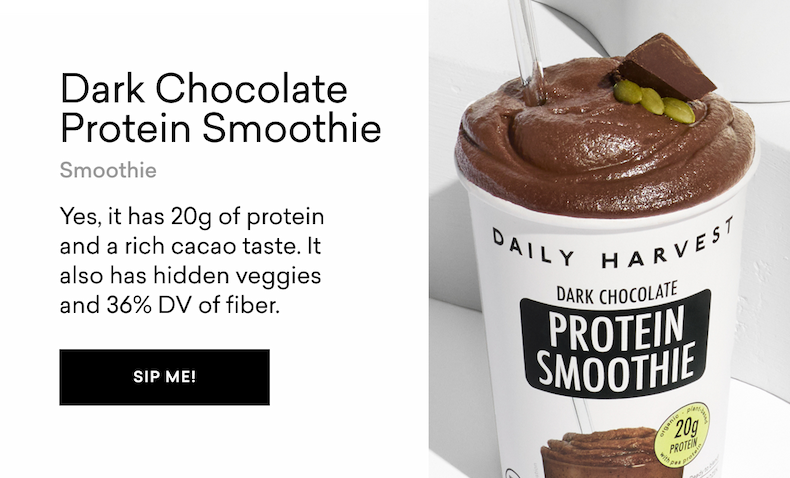 DARK CHOCOLATE + PROTEIN Smoothie