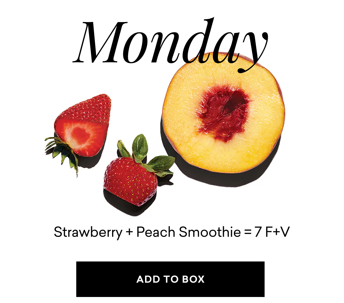 Strawberry + Peach