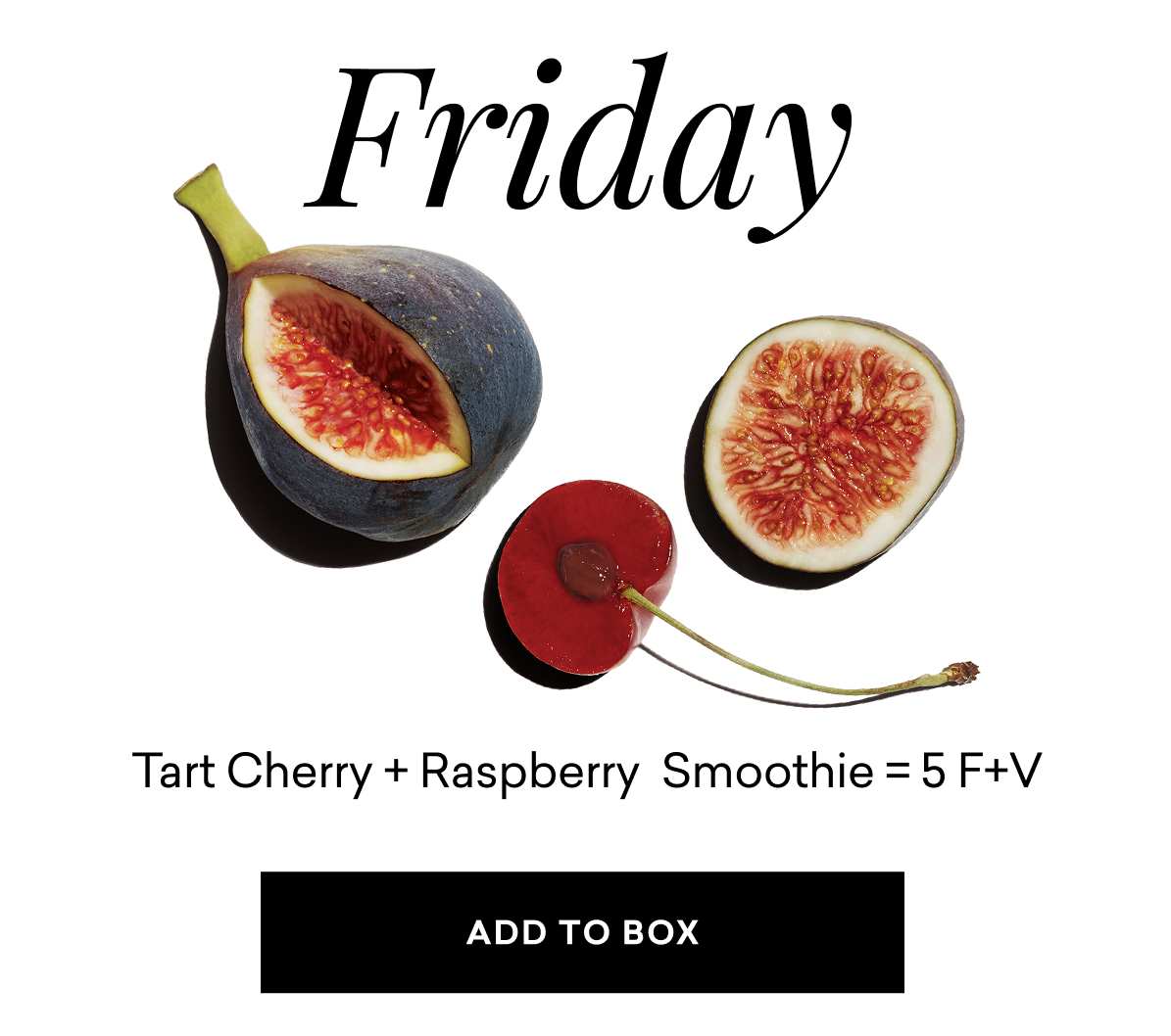 tart cherry + raspberry