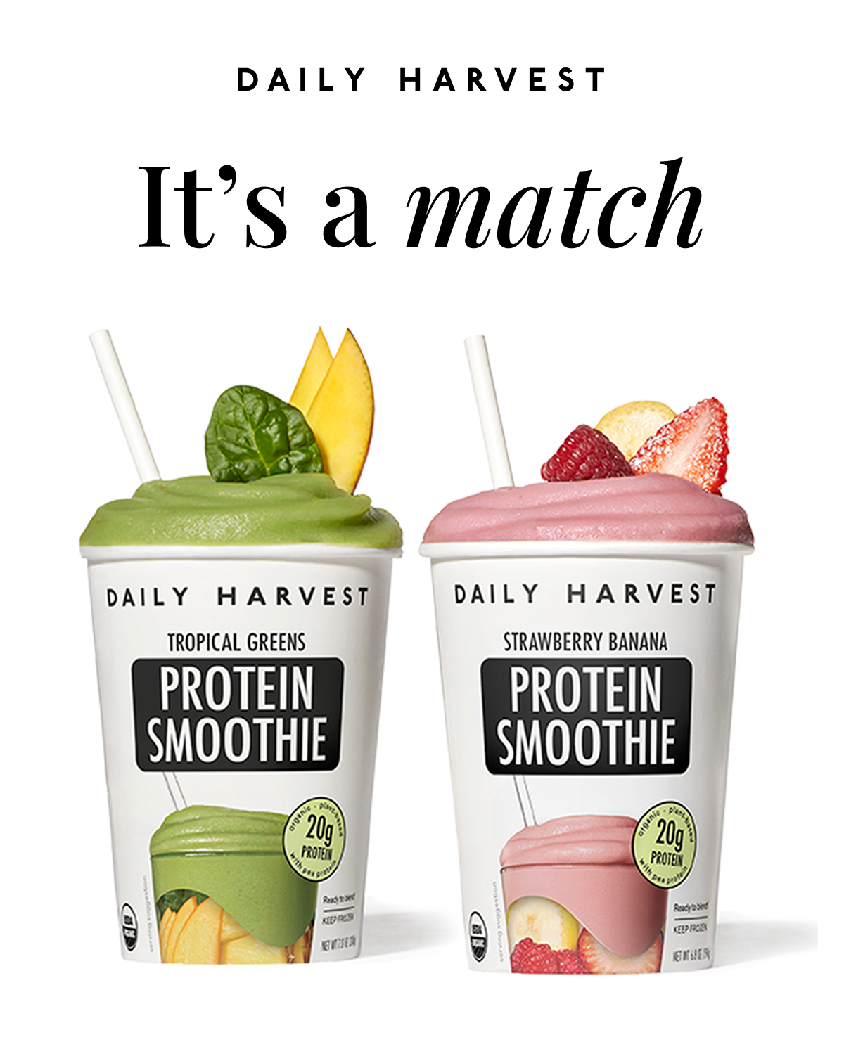 It’s a match