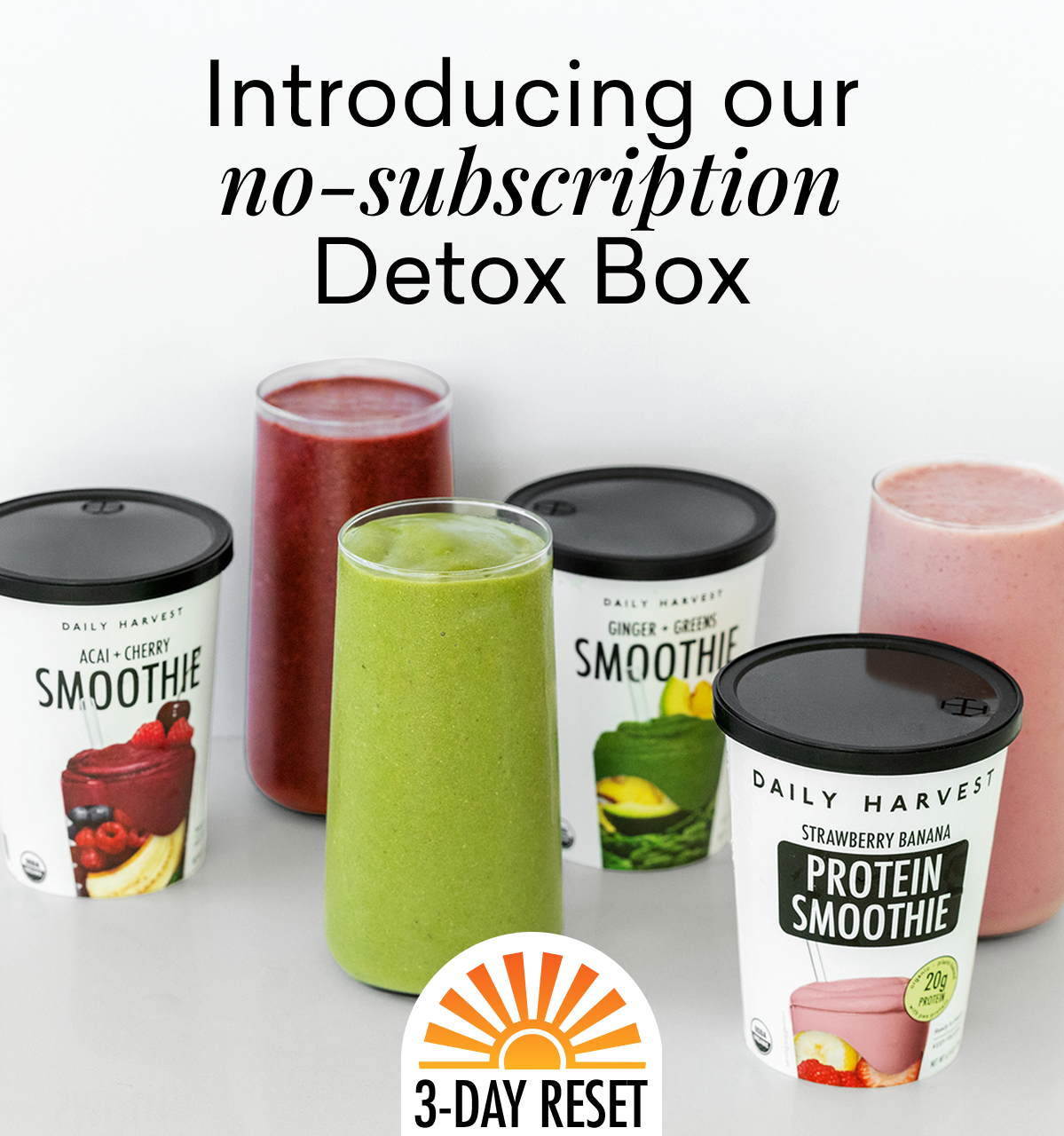 Introducing our no-subscription Detox Box