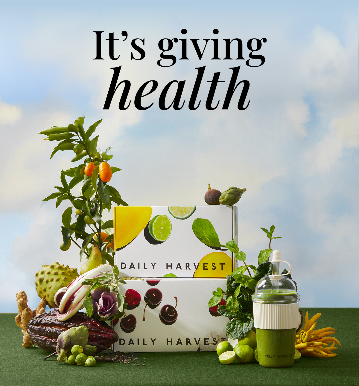 It's giving health
